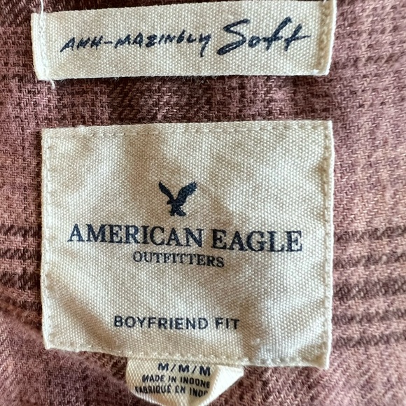 American Eagle Boyfriend Fit Flannel - Picture 3 of 7